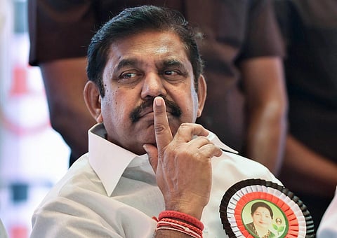Edappadi K Palaniswami. (File Photo)
