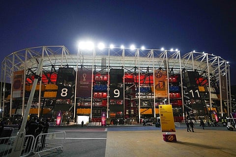 A partial view of the Stadium 974 (File Photo | AP)