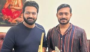 Rishab Shetty and Jaishankar Aryar.