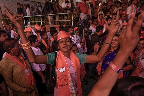 The BJP and its allies won 16 of the 28 seats that went to polls on October 23 in Karnataka, Maharashtra, Bihar and Uttar Pradesh.