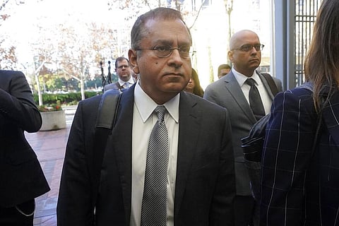 Ramesh 'Sunny' Balwani, the former lover and business partner of Theranos CEO Elizabeth Holmes. (Photo | AP)