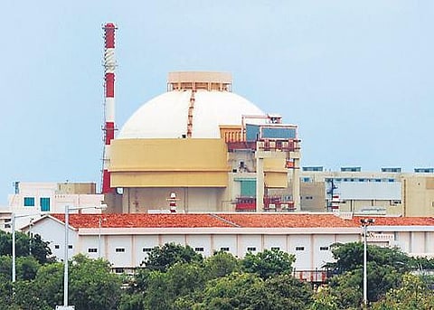 A view of the Kudankulam nuclear plant in Tirunelveli district | Express