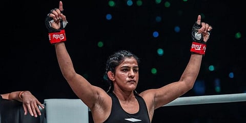 MMA fighter Ritu Phogat (Photo | ONE Championship)