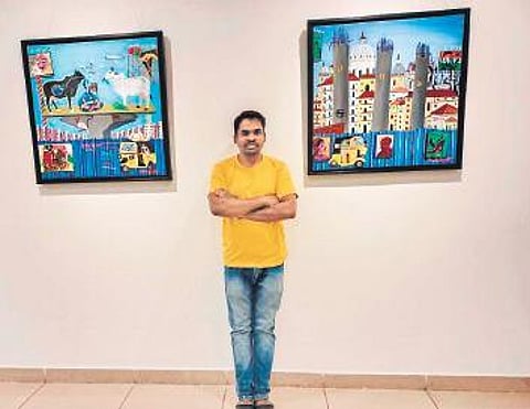 Artist Maredu Ramu.