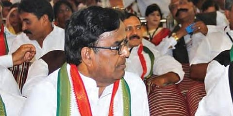 Congress leader Ponnala Lakshmaiah. (Photo¬ Express)
