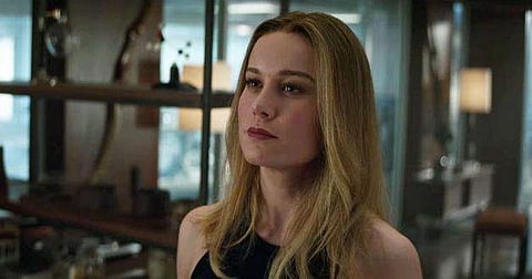 Brie Larson in Avengers: Endgame. (Photo| Twitter)