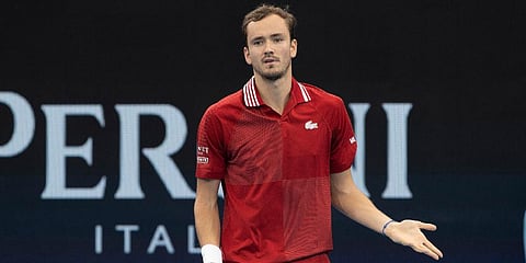 Russia's Daniil Medvedev (File photo| AP)