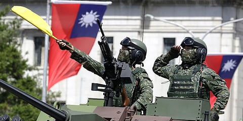Taiwanese Soldiers (Photo | AP)