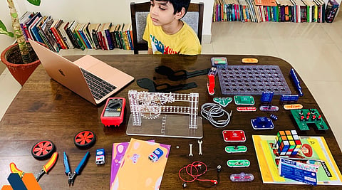 Inker Robotics Pvt Ltd has developed Robomaker — a platform to aid online mode of learning. (Photo | EPS)