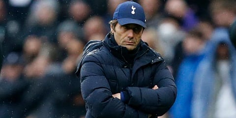 Tottenham manager Antonio Conte (Photo | AP)