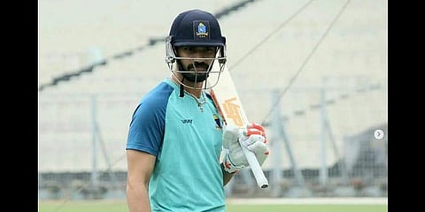 Railways opener Vivek Singh.