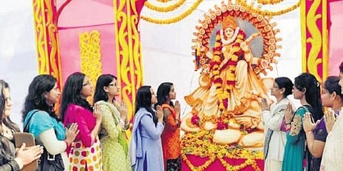 Saraswati Puja in West Bengal. Image used for representational purpose only. (File photo)