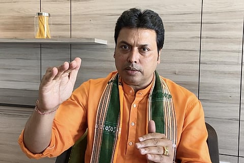 Tripura Chief Minister Biplab Kumar Deb (Photo | Sovi Vidyadharan)