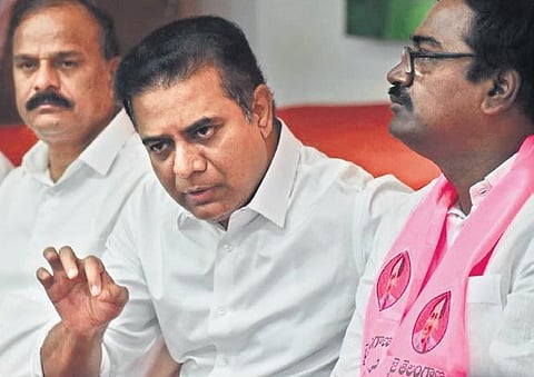 IT Minister K T Rama Rao(Photo | EPS/S Senbagapandiyan)