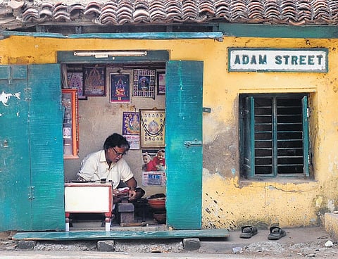 At the threshold of Mylapore