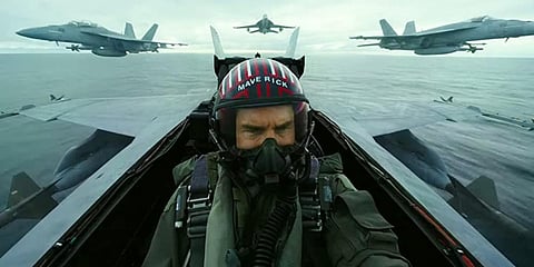 Tom Cruise in 'Top Gun: Maverick' (Photo| IMDb)