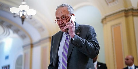 Senate Majority Leader Chuck Schumer. (Photo | AP)