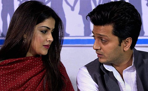 Bollywood couple Riteish and Genelia Deshmukh