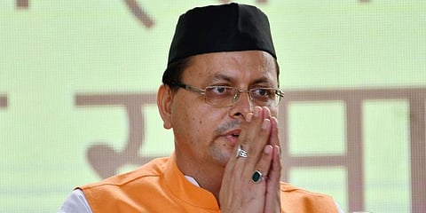 Uttarakhand CM Pushkar Singh Dhami (Photo | PTI)