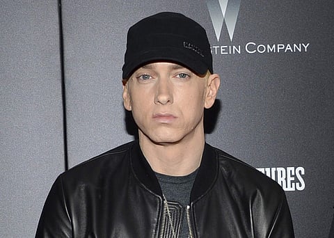 American rapper Eminem. (File Photo | AP)