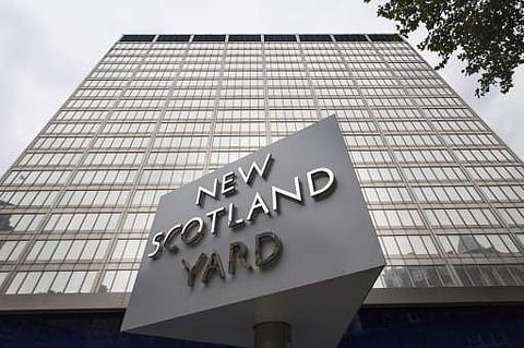 The old headquarters of Scotland Yard in central London. (File photo | AFP)