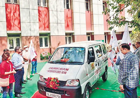 Ministers lauch DCPCR’s new helpline service for children | express