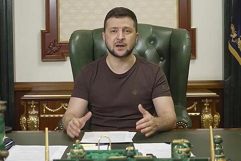 Ukrainian President Volodymyr Zelenskyy. (Photo | AP)