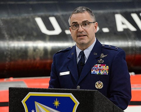 US Air Force Maj Gen William T Cooley, has been convicted by a military judge of one of three specifications of abusive sexual contact in first-ever military trial of an Air Force general. (Photo|AP)