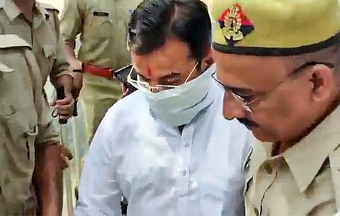 Ashish Mishra, the key suspect in the Lakhimpur Kheri violence case. (File Photo | PTI)