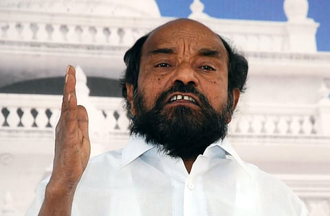 Telangana Backward Classes Welfare Association president R Krishnaiah (File photo| EPS)