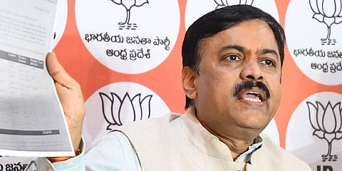 BJP MP GVL Narasimha Rao (File photo | EPS)