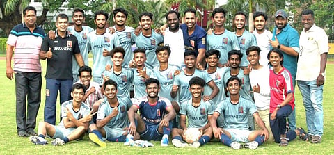 Byzantine FC comprises youngsters aged between 16 and 21, which makes their victory even more glorious.