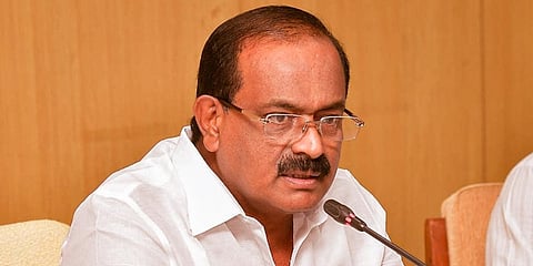 Tamil Nadu minister R Sakkarapani (Photo| Facebook)