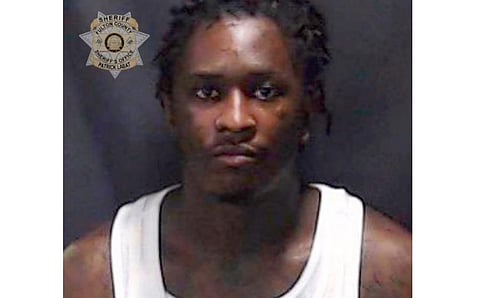 The Atlanta rapper is accused of co-founding a criminal street gang in Atlanta that prosecutors say committed multiple murders and shootings over roughly a decade. (Photo | AP)