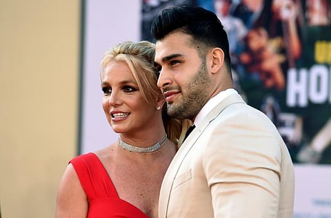 Britney Spears and Sam Asghari . ( Photo | AP)