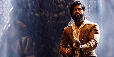 A still from Yash-starrer 'KGF: Chapter 2'.