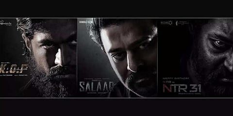 Prashanth Neel has shared a post on social media which contains the collage photo of his three projects.
