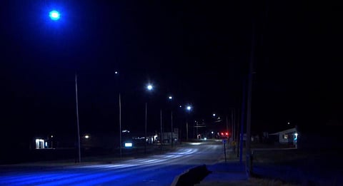 Blue lights to drive up ‘happiness’ in Bathery
