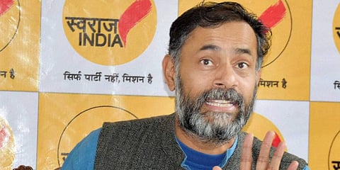Social activist Yogendra Yadav (Photo | PTI)