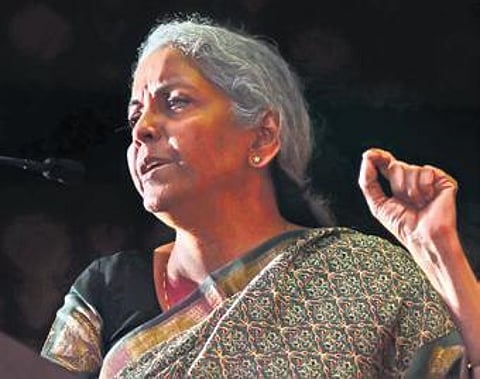 Union Finance Minister Nirmala Sitharaman. (Photo| Ashishkrishna HP)