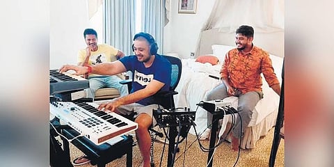 Prabhudheva, Amresh Ganesh and Vinoo Venkatesh