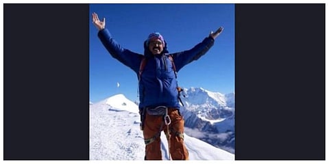 This is the first casualty of this season on Mt.Kanchenjunga.(Photo | Twitter)