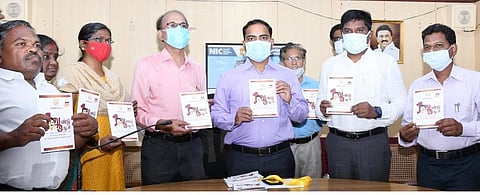 The booklet of DMK's one-year governance. ( File Photo)