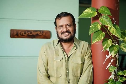 Malayalam writer VR Sudheesh. (Photo | Facebook)