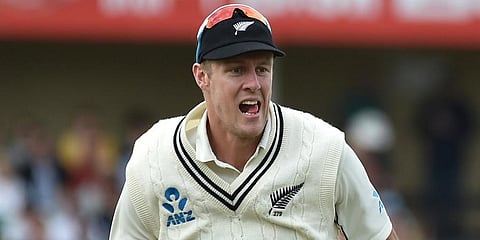 New Zealand pacer Kyle Jamieson (Photo | AP)