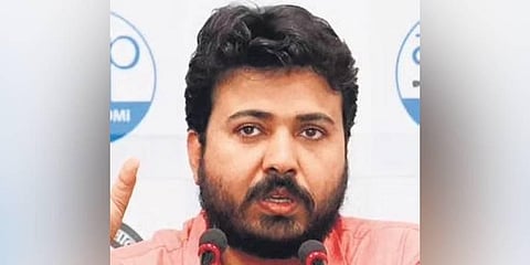 Senior Aam Aadmi Party leader Durgesh Pathak. ( File Photo)