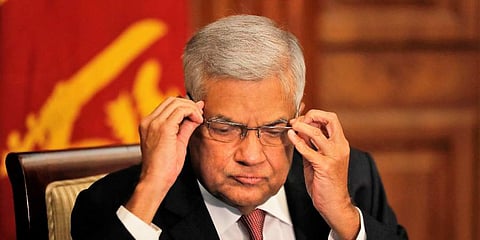 Sri Lanka PM Ranil Wickremesinghe (File photo| AP)