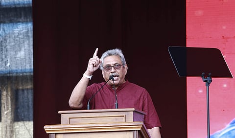 Sri Lankan President Gotabaya Rajapaksa (Photo| AP)