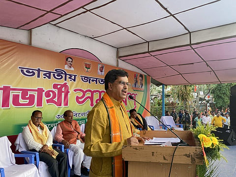 Chief Minister of Tripura, Manik Saha. (Photo | Twitter)