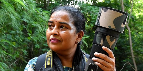 Sri Padmavati Visavidyalayam professor BN Neelima. (Photo| Madhav K, EPS)